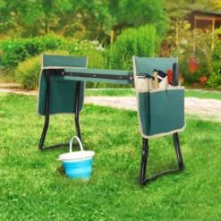 Uten - Kniebankje Tuin - Knie Steun - Tuinkruk Inklapbaar - Kniesteun Tuinieren - Kniekussen - Tot 150 Kg - Groen 23 Uten - Kniebankje Tuin - Knie Steun - Tuinkruk Inklapbaar - Kniesteun Tuinieren - Kniekussen - Tot 150 Kg - Groen -Tuinmeubelen Winkel 1200x1200 455