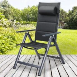 Casaria Tuinstoel Aluminium - 2 Stuks Inklapbaar - Antraciet 22 Casaria Tuinstoel Aluminium - 2 Stuks Inklapbaar - Antraciet -Tuinmeubelen Winkel 1200x1200 476