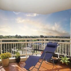 Relaxdays Ligstoel Inklapbaar - Ligbed Met Hoofdsteun - Strandstoel Verstelbaar - Camping - Donkerblauwe -Tuinmeubelen Winkel 1200x1200 494