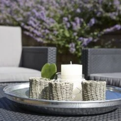 Allibert Arica Tuintafel - 79x59,5x42 Cm - Grafiet -Tuinmeubelen Winkel 1200x1200 512