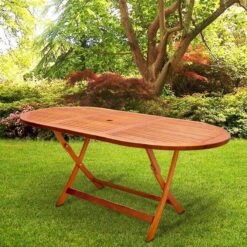 Merkloos Tuintafel Acaciahout - 160x85x75cm - FSC-gecertificeerd -Tuinmeubelen Winkel 1200x1200 558