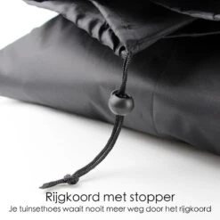 Merkloos Beschermhoes Voor Tuinmeubelen - 250x250x90cm - Zwart -Tuinmeubelen Winkel 1200x1200 56