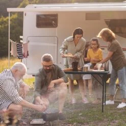 LifeGoods Klaptafel - Inklapbaar - 120 Cm - 4 Personen - Zwart -Tuinmeubelen Winkel 1200x1200 672