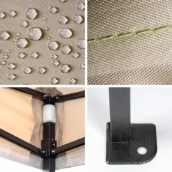 LifeGoods Partytent - 3x3 M - Easy Up - Opvouwbaar - Waterdicht - Draagtas Met Wieltjes - Beige 19 LifeGoods Partytent - 3x3 M - Easy Up - Opvouwbaar - Waterdicht - Draagtas Met Wieltjes - Beige -Tuinmeubelen Winkel 1200x1200 914