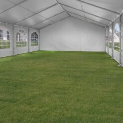 Hoogwaardige Partytent 3x6 M Van 240 G/m² PE Zeil Tuintent Feesttent Waterdicht In Wit -Tuinmeubelen Winkel 1200x1200 928