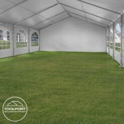 Hoogwaardige Partytent 3x6 M Van 240 G/m² PE Zeil Tuintent Feesttent Waterdicht In Wit -Tuinmeubelen Winkel 1200x1200 930
