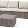 Allibert California Loungeset - 5 Personen - Cappuccino 2 Allibert California Loungeset - 5 Personen - Cappuccino -Tuinmeubelen Winkel 1200x376 1