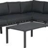 Garden Impressions Lexinton Loungeset - Verstelbaar - Aluminium - Zwart -Tuinmeubelen Winkel 1200x513