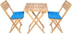 SiRaC - Houten Tuinset - Balkonset - 3-delig - Met Paarse Kussens - Natuurlijke Hout - Balkon Meubelen - 2 Persoons Balkonset - Twee Stoelen En Bijzettafel - Hout -Tuinmeubelen Winkel 1200x565 1
