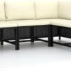 VidaXL 4-delige Loungeset Met Kussens Poly Rattan Zwart 1 VidaXL 4-delige Loungeset Met Kussens Poly Rattan Zwart -Tuinmeubelen Winkel 1200x600 2