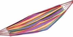 Hangmat - 200x80cm - 1 Persoons - Multi Color -Tuinmeubelen Winkel 1200x606