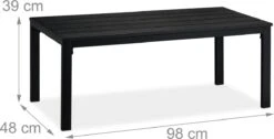 Relaxdays Tuintafel Rechthoek - Lage Buitentafel - Metalen Balkontafel - Eettafel Buiten 13 Relaxdays Tuintafel Rechthoek - Lage Buitentafel - Metalen Balkontafel - Eettafel Buiten -Tuinmeubelen Winkel 1200x612 1