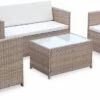 Alice's Garden Loungeset Perugia - 4 Plaatsen - Kleine Tuinset - Wicker - Naturel/beige 1 Alice's Garden Loungeset Perugia - 4 Plaatsen - Kleine Tuinset - Wicker - Naturel/beige -Tuinmeubelen Winkel 1200x636 1