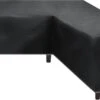 Merkloos Beschermhoes Voor Lounge Set - 215x87x80cm - Zwart - Tuin Set Beschermer - Afdekhoes Voor Lounge Bank - De Ideale Bescherming Voor Je Tuinmeubelen -Tuinmeubelen Winkel 1200x639