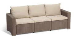 Allibert California Loungeset - 5 Personen - Cappuccino -Tuinmeubelen Winkel 1200x642 2