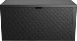 Keter Emily Opbergbox - 118x45x57 Cm - 270L - Grafiet -Tuinmeubelen Winkel 1200x642