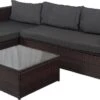 Loungebank Miko Bruin Tuin, Loungeset Buiten Wicker -Tuinmeubelen Winkel 1200x655 6