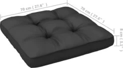 Decoways - 6-delige Loungeset Met Kussens Massief Grenenhout Wit -Tuinmeubelen Winkel 1200x662