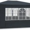 MaxxGarden Partytent - Paviljoen - 3x4m - Incl. Zijwanden - Waterdicht - Antraciet -Tuinmeubelen Winkel 1200x679 2
