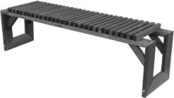 Tuinbank Design 2023 - 150CM - Grenen Hout - Zwart -Tuinmeubelen Winkel 1200x682