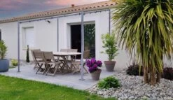 SORARA® Milano Overkapping / Paviljoen - Zand - 285 X 400 Cm. -Tuinmeubelen Winkel 1200x697 1