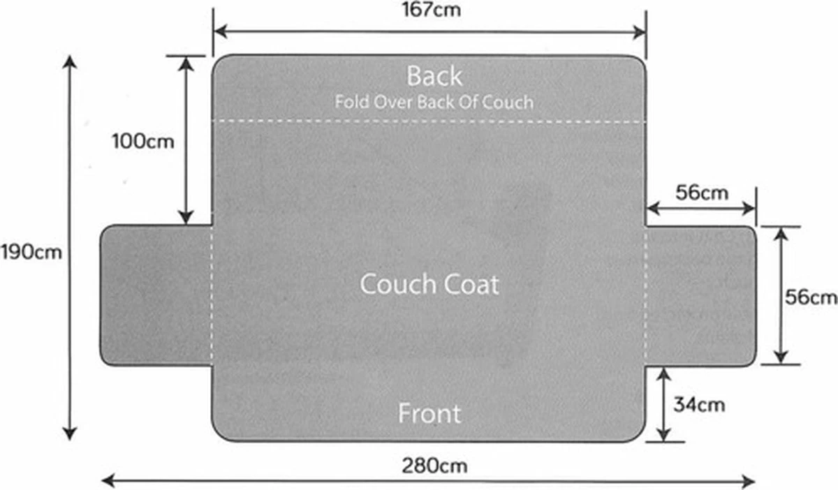 Couch Coat Deken Plaid Grand Foulard - Beschermt De Bank Tegen Honden- En Kattenharen - Dierenkleed 8 Couch Coat Deken Plaid Grand Foulard - Beschermt De Bank Tegen Honden- En Kattenharen - Dierenkleed - Afbeelding 6