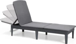 Allibert Jaipur Ligbed - 58x187,5x29 Cm - Grafiet -Tuinmeubelen Winkel 1200x709