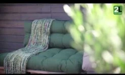 2L Home & Garden Rugkussen Metro Olijf - 60 X 40cm -Tuinmeubelen Winkel 1200x720 5