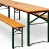 Casaria Tuinset Hout – 2 Banken 1Tafel Inklapbaar - 170x46x75cm -Tuinmeubelen Winkel 1200x724 2