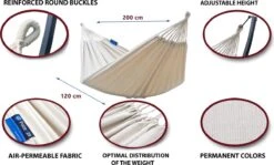 Hangmat Met Standaard – 1 Persoons – EXTRA STABIEL Frame Tot 120 Kg - Indela -Tuinmeubelen Winkel 1200x724 3