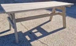 Jee & Bee Tuintafel 6 Persoons (grijs) -Tuinmeubelen Winkel 1200x727