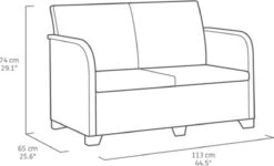 Keter Tuinbank 2-zits Rosalie Grafietkleurig 18 Keter Tuinbank 2-zits Rosalie Grafietkleurig -Tuinmeubelen Winkel 1200x728