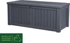 Keter Rockwood Opbergbox - 570L - 155x72.4x64.4cm - Grafiet 14 Keter Rockwood Opbergbox - 570L - 155x72.4x64.4cm - Grafiet -Tuinmeubelen Winkel 1200x738 3