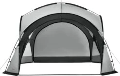 Pro-Tec Paviljoen Grästorp Met LED-verlichting 345x345x247 Cm Donkergrijs -Tuinmeubelen Winkel 1200x758 1