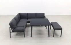 Wellington Lounge Dining Set - Carbon Black -Tuinmeubelen Winkel 1200x759 2