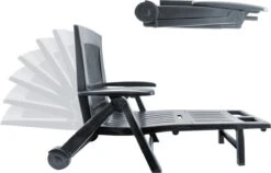 Casaria Ligstoel Zircone – Verstelbaar/Wielen Tot 120 Kg – Antraciet -Tuinmeubelen Winkel 1200x766 1