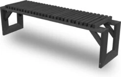 Tuinbank Design 2023 - 150CM - Grenen Hout - Zwart -Tuinmeubelen Winkel 1200x766