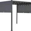 Pergola Fortaleza Tuinpaviljoen Met LED Verlichting 3x3 M Donkergrijs -Tuinmeubelen Winkel 1200x779 3
