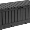 Keter Kentwood Opbergbox - 128x53.6x59 Cm - 350 L - Grafiet -Tuinmeubelen Winkel 1200x780 2