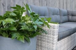 Merkloos Rivièra Original | Loungeset Hoekset Dining Set Tuinset | Wicker | Hoekbank, Hoge Tuintafel, 2 Hockers | 6 Zitplaatsen -Tuinmeubelen Winkel 1200x793 5