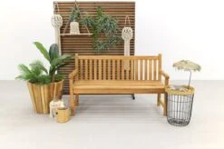 Teak Houten Tuinbank Bison - 150 Cm. -Tuinmeubelen Winkel 1200x795 1