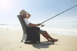 Allibert Vermont Verstelbare Tuinstoel - 64x68x107cm - Grafiet -Tuinmeubelen Winkel 1200x798 4