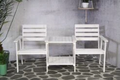 Tuinbank - Romeo Tete A Tete - Wit - 170cm -Tuinmeubelen Winkel 1200x799 9
