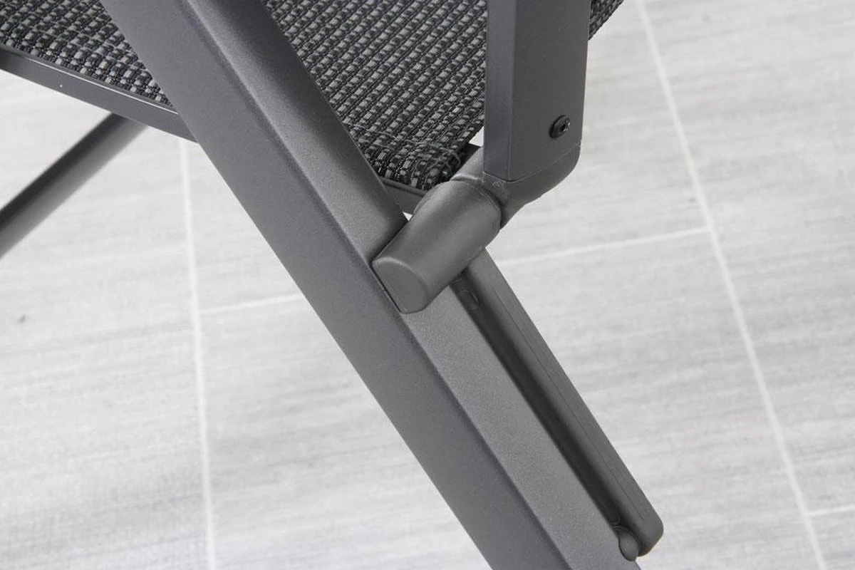 Hartman Aruba Aluminium Tuinstoel - Antraciet Verstelbaar 18 Hartman Aruba Aluminium Tuinstoel - Antraciet Verstelbaar - Afbeelding 16