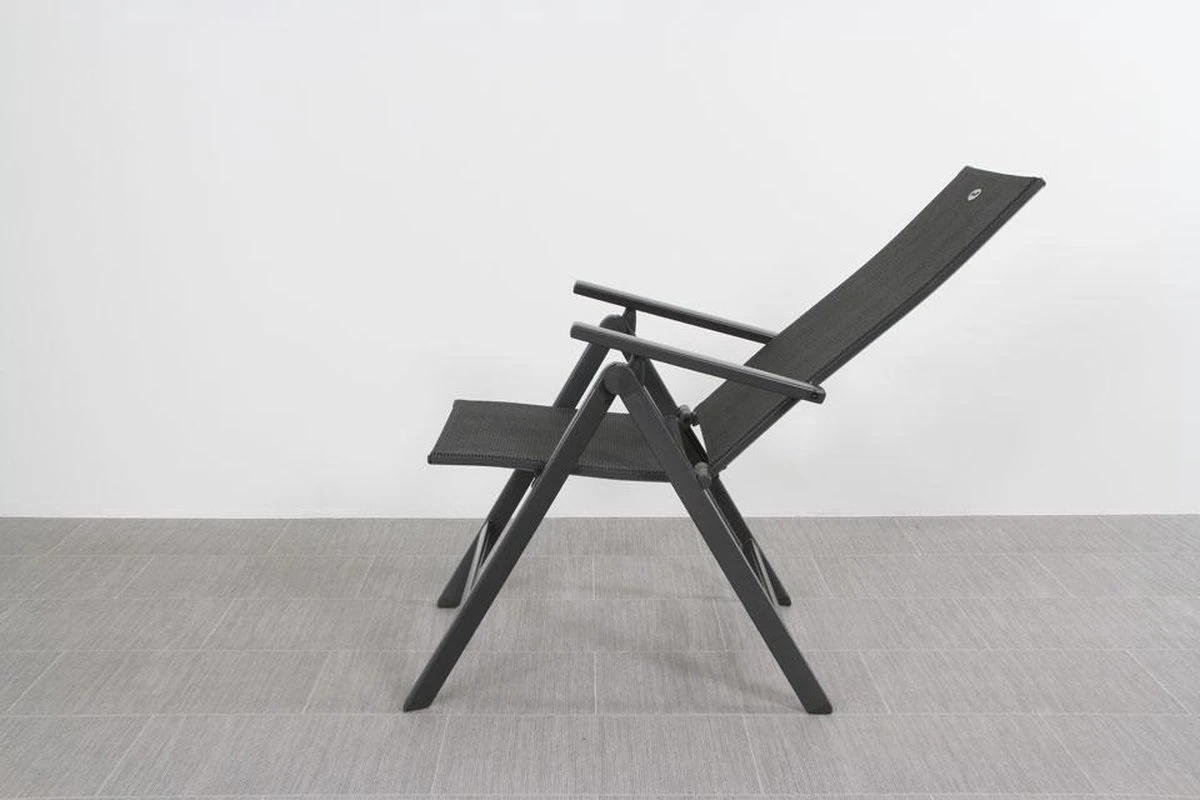 Hartman Aruba Aluminium Tuinstoel - Antraciet Verstelbaar 20 Hartman Aruba Aluminium Tuinstoel - Antraciet Verstelbaar - Afbeelding 18