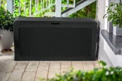 Keter Samoa Opbergbox - 270 L - 117x45x57 Cm - Grafiet 17 Keter Samoa Opbergbox - 270 L - 117x45x57 Cm - Grafiet -Tuinmeubelen Winkel 1200x800 154