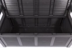 Merkloos Opbergbank Van Kunststof | 130 X 60 Cm | Antraciet -Tuinmeubelen Winkel 1200x800 197