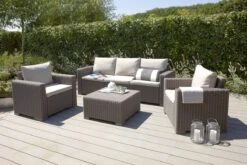 Allibert California Loungeset - 5 Personen - Cappuccino -Tuinmeubelen Winkel 1200x800 287