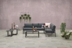 Garden Impressions Lexinton Loungeset - Verstelbaar - Aluminium - Zwart -Tuinmeubelen Winkel 1200x800 345