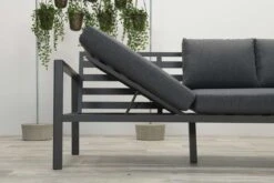 Garden Impressions Lexinton Loungeset - Verstelbaar - Aluminium - Zwart -Tuinmeubelen Winkel 1200x800 348
